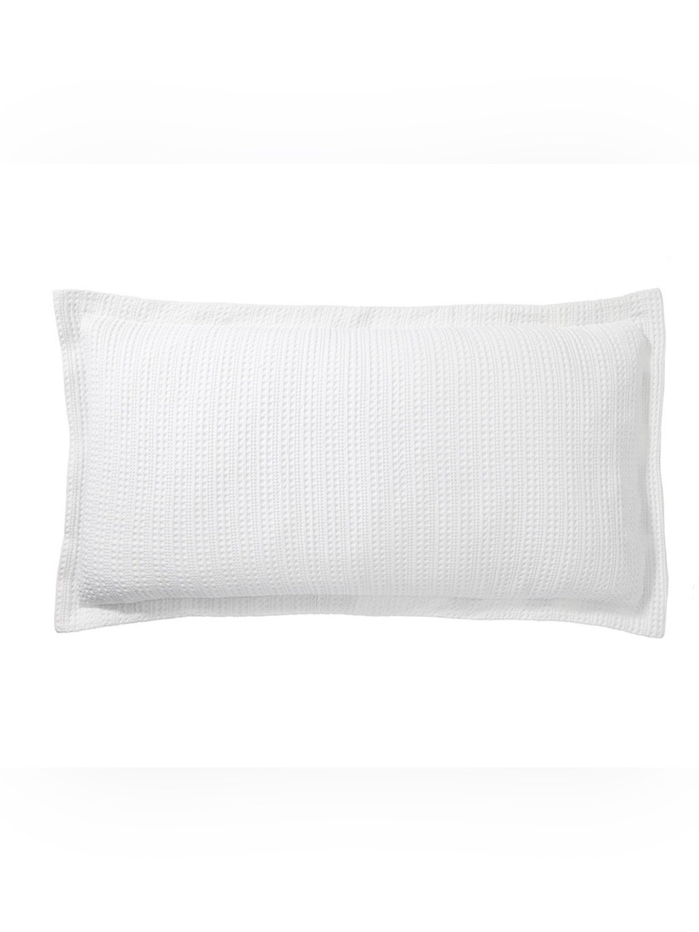 Pottery Barn Honeycomb Cotton 2 Shams King